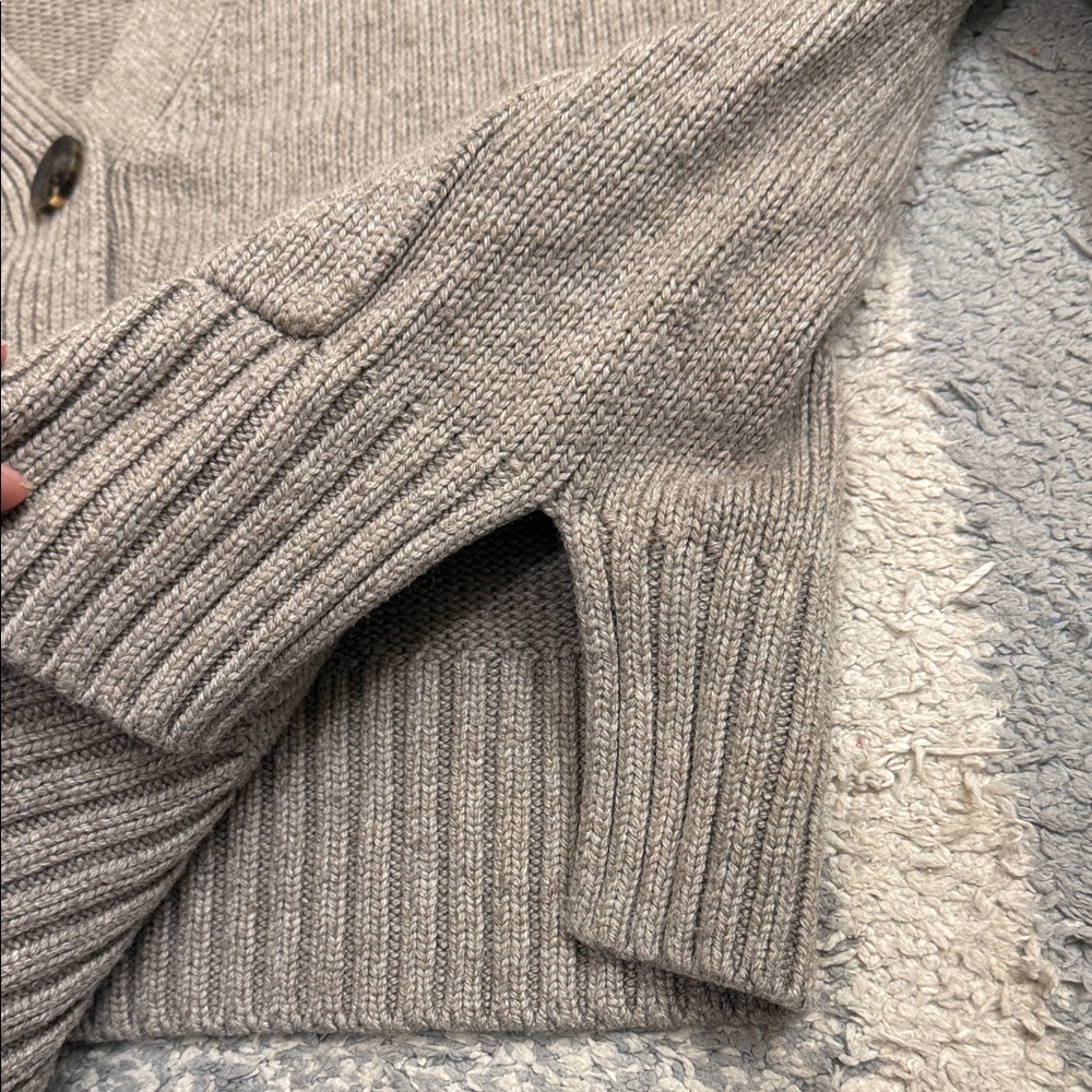 The Drop Women's Tan Cardigan Sweater - Picture 7 of 8